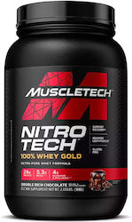 MuscleTech Nitrotech Whey Isolate Gold Plus Double Rich Chocolate 908gr