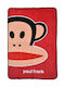 Stamion Κουβέρτα Fleece Paul Frank Κόκκινη 150x200εκ.