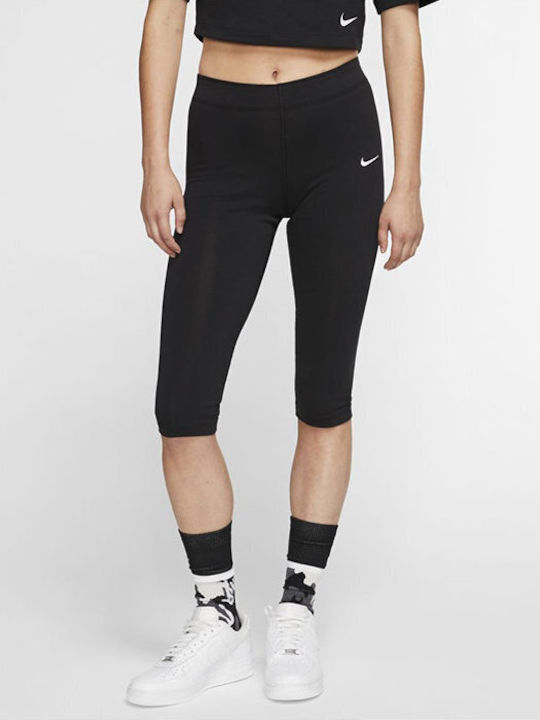 Nike Leg-A-See Training Γυναικείο Capri Κολάν Μαύρο