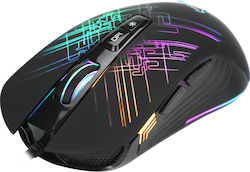 Xtrike Me GM-510 RGB Gaming Ποντίκι 6400 DPI Μαύρο