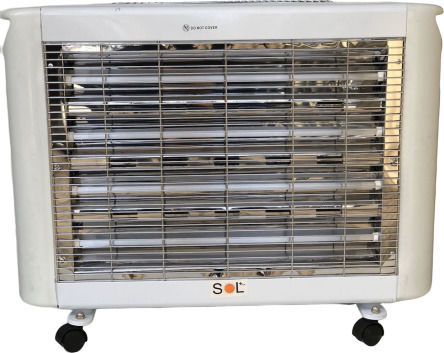 Sol QH-1724B Plus Quartz Heater with Thermostat and Fan 2800W