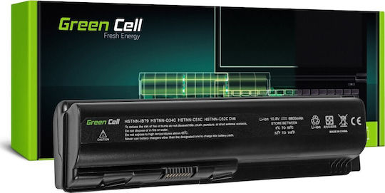 Green Cell Compatible Battery for HP Pavilion DV4/DV5/DV6/CQ60/CQ70/G50/G70 with 8800mAh