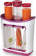 Infantino Set de preparare a alimentelor Violet Squeeze Station din Plastic pentru 4+ luni 1buc