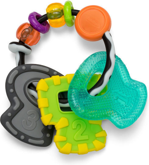 Infantino Infantino Teether Rattle for Teething from Plastic for 0 Months