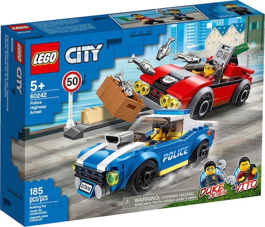 Lego City Police Highway Arrest for 5+ Years 185pcs