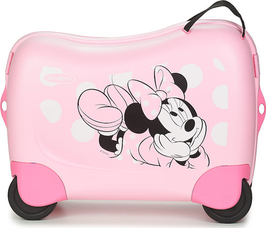 Samsonite Dream Rider Παιδική Βαλίτσα με ύψος 50cm σε Ροζ χρώμα