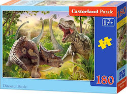 Παιδικό Puzzle Dinosaur Battle 180pcs για 7+ Ετών Castorland