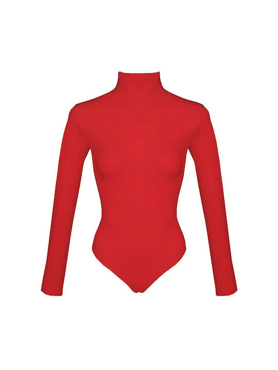 Helios Women's Underwear Bodysuit Red