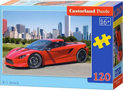 Kids Puzzle K-1 Attack for 6++ Years 120pcs Castorland