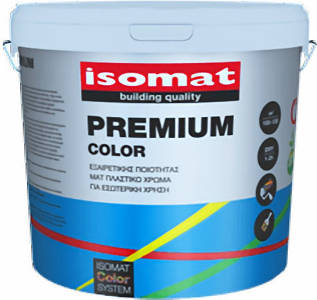 Isomat Premium Color Plastic Paint for Interior Use White 3lt