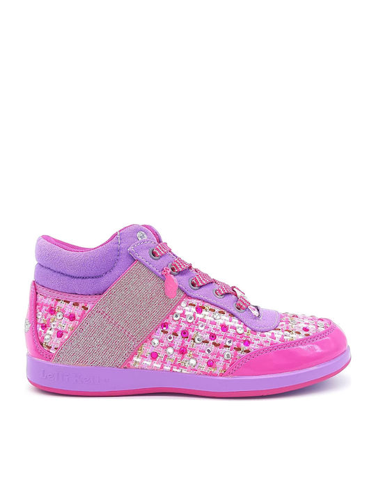 Lelli Kelly Kinder-Sneaker Hoch LK6216 Fuchsie LK6216-FN01