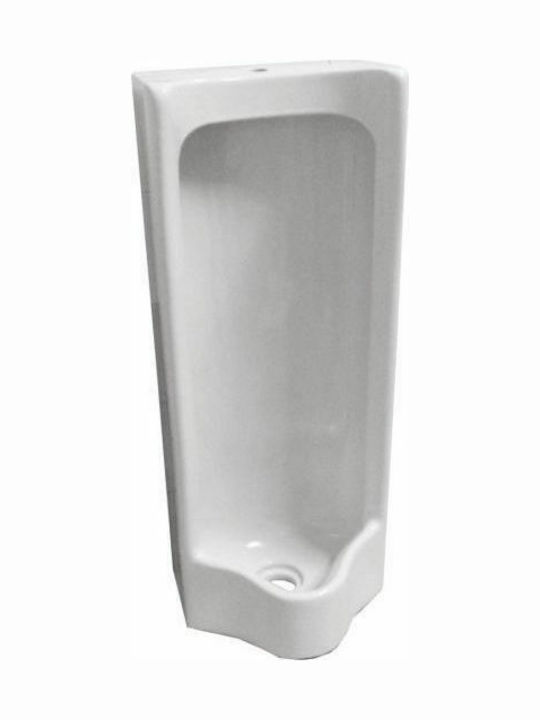 Gloria Master Urinal with Floor Trap White