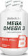 Biotech USA Mega Omega 3 with Vitamin E Fish Oil 180 softgels