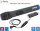 Party Wireless Dynamic Microphone Uhf & Usb Wm-usb Handheld Voice