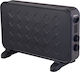 Zilan Convector Heater Floor 2000W 60x35cm Black