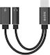 S-Link Конвертор USB-C Мъжки към 3.5mm / USB-C Женски 1 Брой SL-TA45M