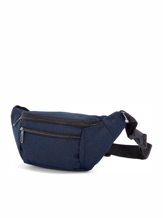 Benzi Men's Waist Bag Blue