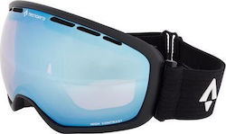 TECNOpro Ten-Nine High-Contrast REVO Ski & Snowboard Goggles Children with Lens in Blau Color