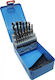 Venus Set of HSS Drill Bits 1-10mm Set of 19 Drills HSS for Metal