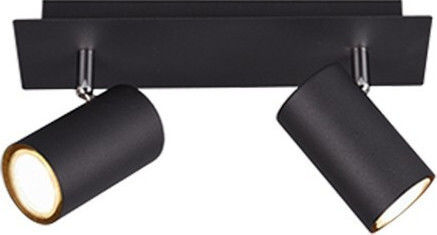 Trio Lighting Marley Dublu Spot cu Soclu GU10 în Culoare Negru
