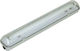 Optonica Lighting Batten Outdoor with 1 Slot for LED Lamp T8 9W