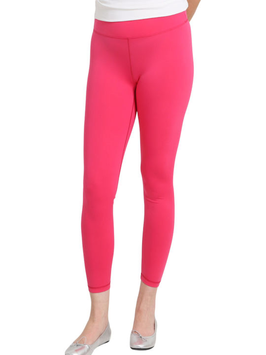 Superfit Women's Cropped Everyday Legging High Waisted Fuchsia