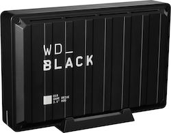 Western Digital Black D10 Game USB 3.2 Εξωτερικός HDD 8TB 3.5" Μαύρο
