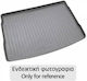 Novline Trunk Mat Tray Type for Ford EcoSport 2018+ Black