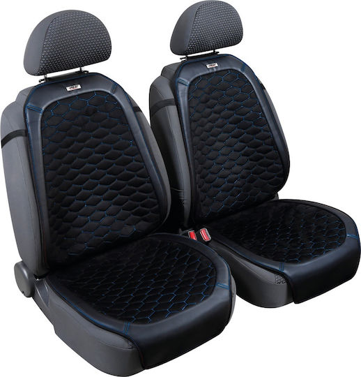 Lampa Car Seat Back Set 2pcs Polyester Daytona Black