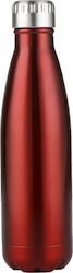 TnS Θερμός 039503138 Bottle Thermos Stainless Steel BPA Free Red 750ml 03-950-3138