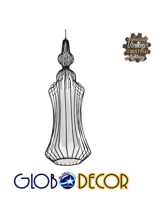 GloboStar Vicky Pendant Lamp E27 Black