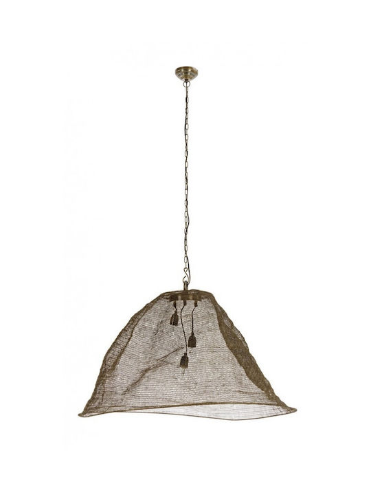 Bizzotto Pendant Light Three-Light for Socket E27 Bronze 0826383