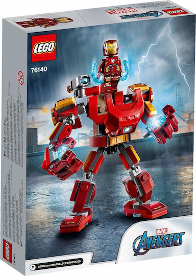 LEGO Super Heroes Iron Man Mech για 6+ Ετών 148τμχ