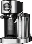 MPM Automatic Espresso Machine 15bar Silver