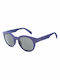 Italia Independent Men's Sunglasses with Purple Plastic Frame and Gray Lens 0909T3D.ZGZ.017