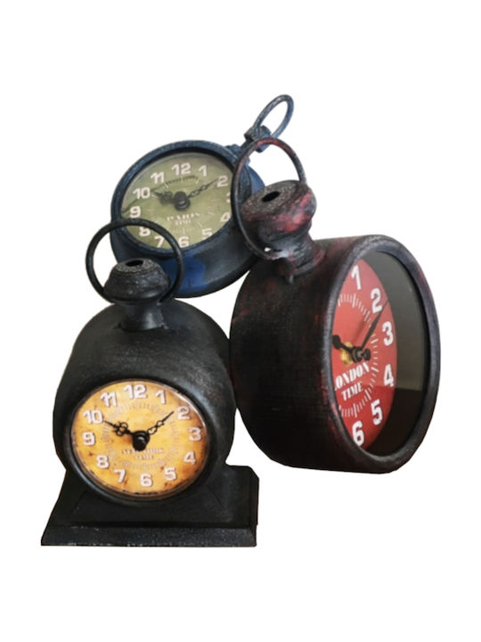 New York -London- Paris Tabletop Clock