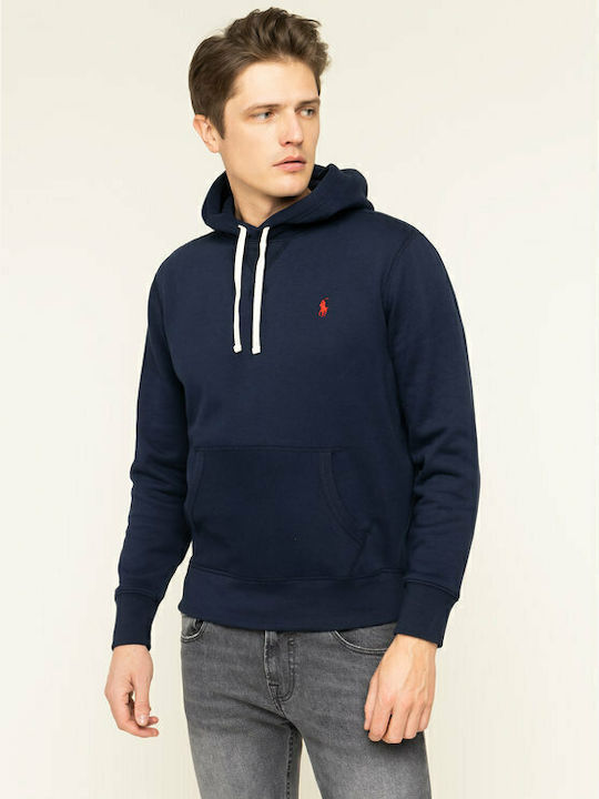 Ralph Lauren Φούτερ με Κουκούλα Navy