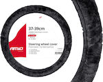 AMiO Car Steering Wheel Cover SWC-02 with Diameter 37-39cm Synthetic Black