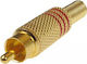 JKG Plug RCA male Gold (01.099.0013)