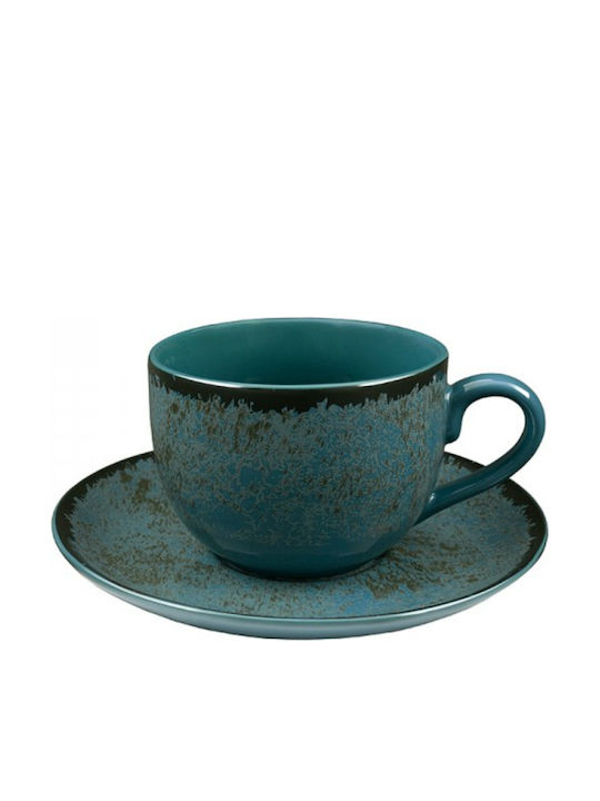 Oriana Ferelli Porcelain Tea Cup Set 220ml Green