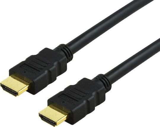 Bridgecable Bridgecable HDMI 2.0 Premium High Speed 4K 60Hz HDR Kabel HDMI-Stecker - HDMI-Stecker 10m Schwarz