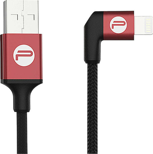 DJI Angle (90°) / Braided USB-A to Lightning Cable Black 0.35m (P-GM-115)