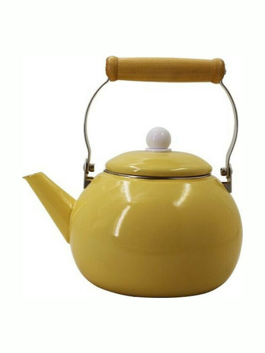 Elekom EK-3000N Enamel Yellow Boiler 3000ml EK-3000N
