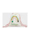 Paperpack Net Rainbow Παιδική Τσάντα Πουγκί Μπεζ 25εκ.