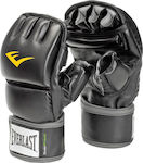Everlast Wristwrap Heavy Bag 4301 MMA Handschuhe aus Kunstleder Schwarz