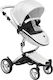 Mima Πολυκαρότσι Xari Snow White Seat / Aluminium Chassis / Black Cushion