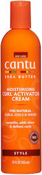 Cantu Κρέμα Μαλλιών Shea Butter for Natural Hair για Μπούκλες με Ελαφρύ Κράτημα κατά του Φριζαρίσματος 355ml