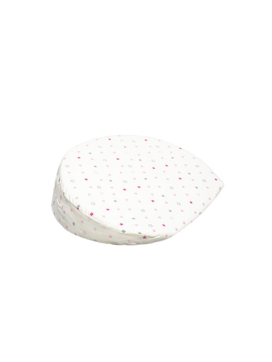 Just Baby Safety Pillow Stars Baby Reflux Wedge White 27x34cm