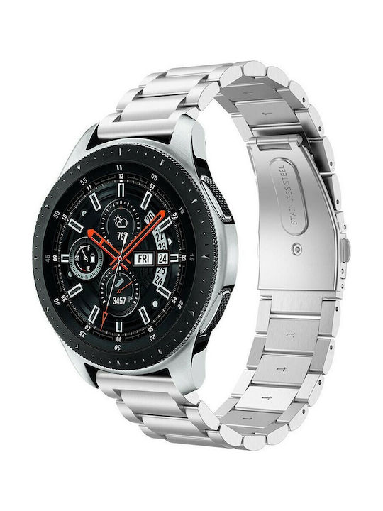 Rostfreies Stahl Silber Tragbare Bänder (Galaxy Watch 46mm / Gear S3)