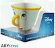Abysse Disney Beauty And The Beast Chip 3D Mug Ceramic White 250ml